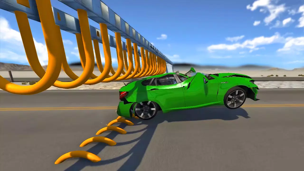 Beam Drive Road Crash 3D Games 螢幕截圖 3