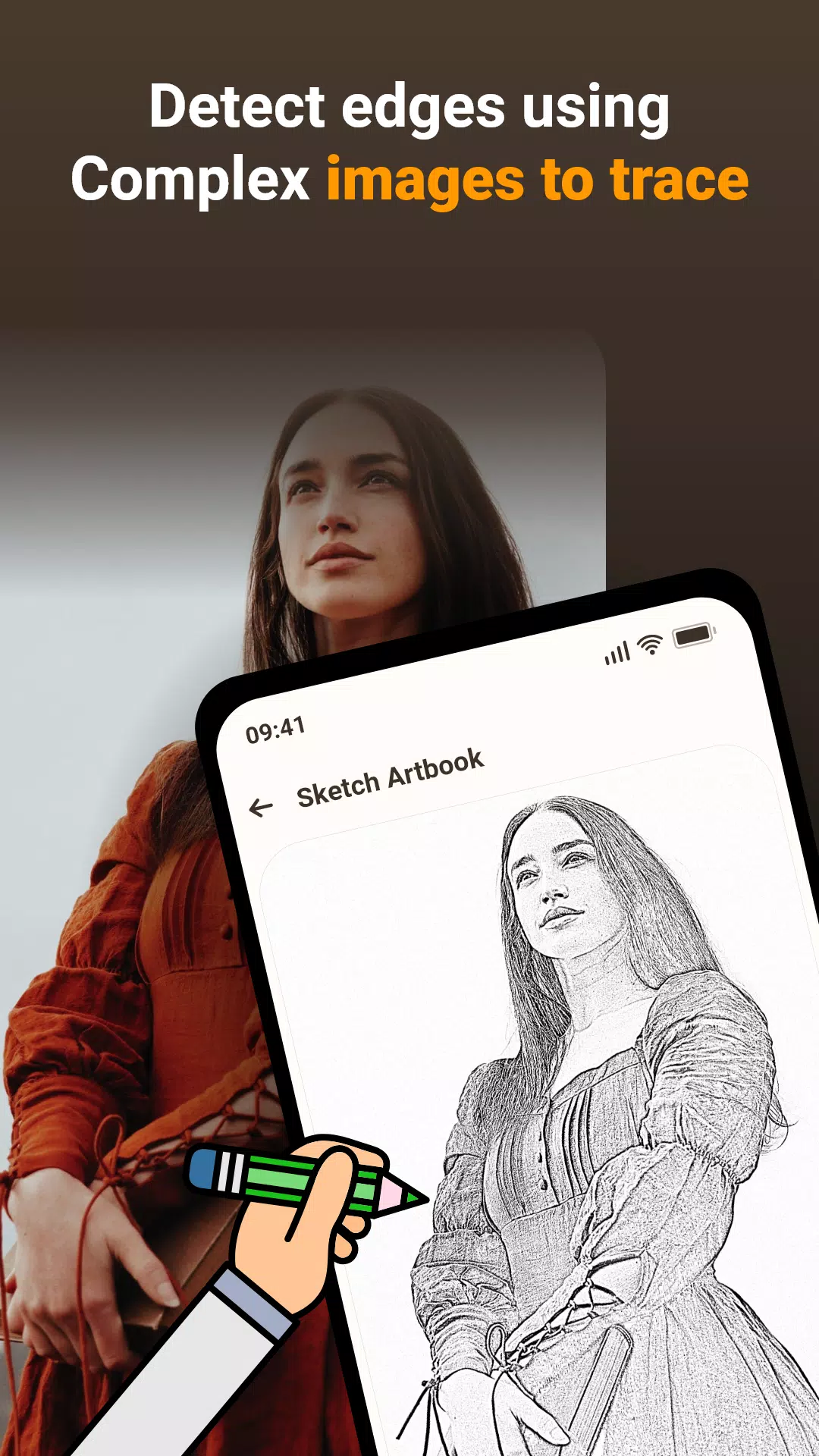 Drawing - Draw, Trace & Sketch 螢幕截圖 2