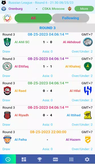 Saudi League Matches Captura de pantalla 0