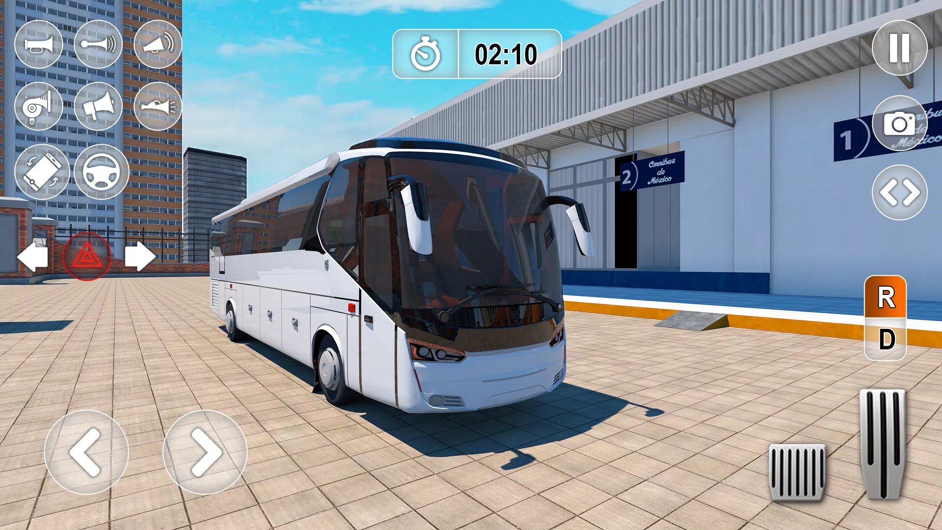 Bus Driving Games 3d Simulator Captura de pantalla 2