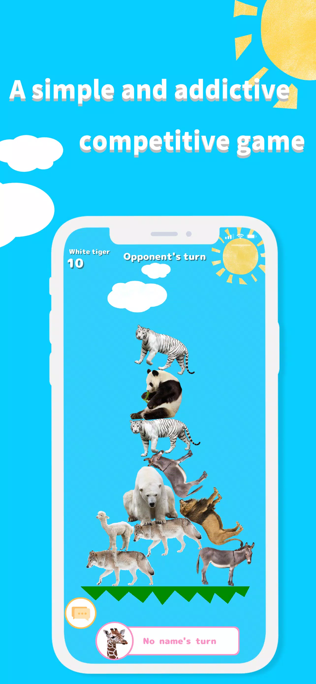 Animal Tower Battle Tangkapan skrin 1