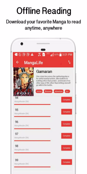 Manga Life - Manga & Comic Reader 螢幕截圖 1