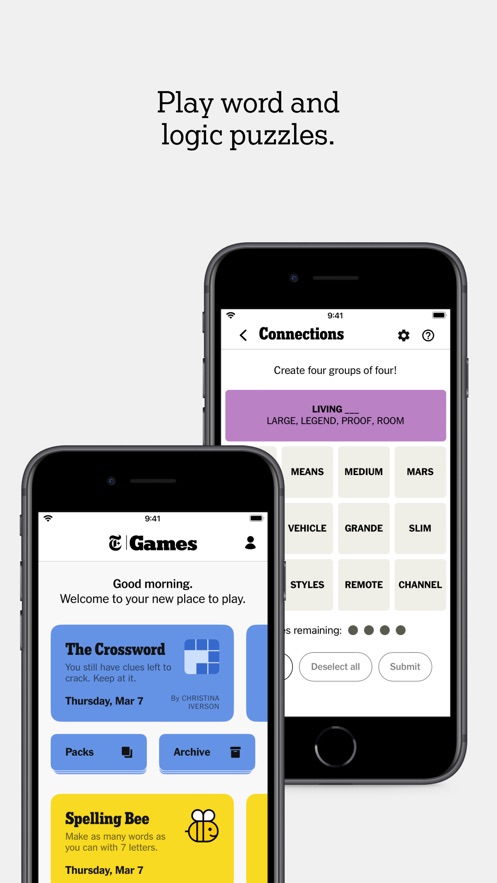 NYT Games: Word Games & Sudoku Screenshot 1