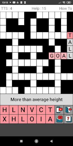 Mini Crossword Puzzle স্ক্রিনশট 0