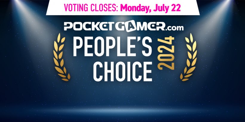 ယခုအချိန်တွင်မဲပေးခြင်း - Pocket Gamer Peoples \ t ရွေးချယ်မှုဆု 2024