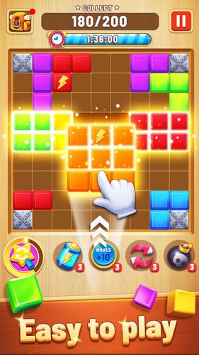 Block Puzzle - Blast Game ဖန်သားပြင်ဓာတ်ပုံ 1