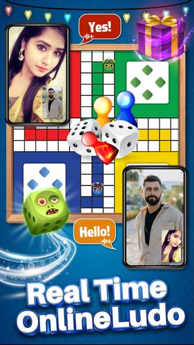 Ludo Online Dice Board Game Tangkapan skrin 0