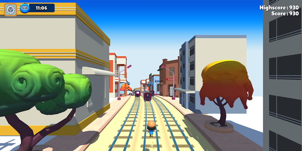 Subway Run Mod Captura de pantalla 2