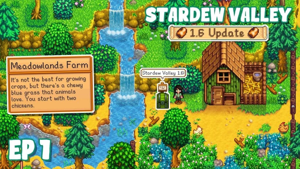Обновление Stardew Valley 1.6 Hits в ноябре достигает мобильных устройств!