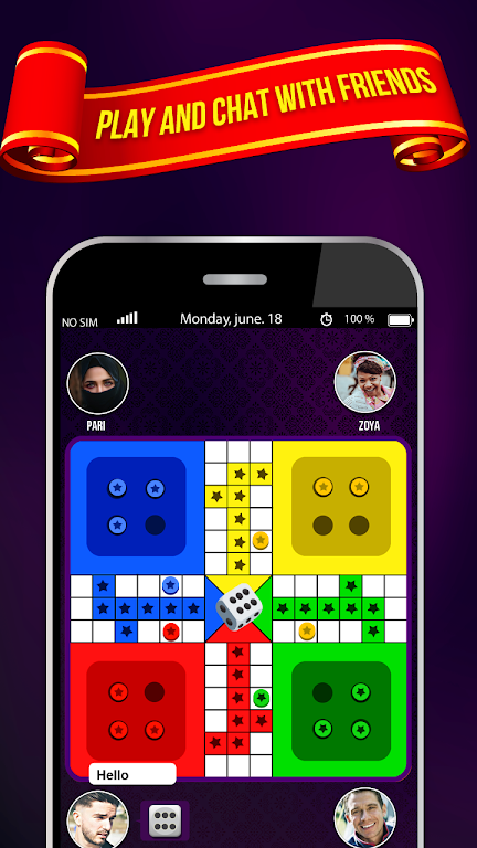 Classic Ludo Game Скриншот 3