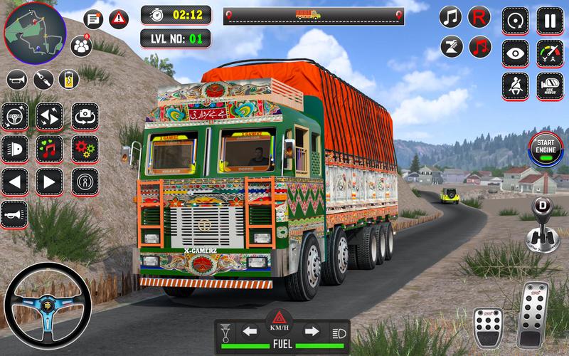 Indian Truck Drive Truck Games ဖန်သားပြင်ဓာတ်ပုံ 1