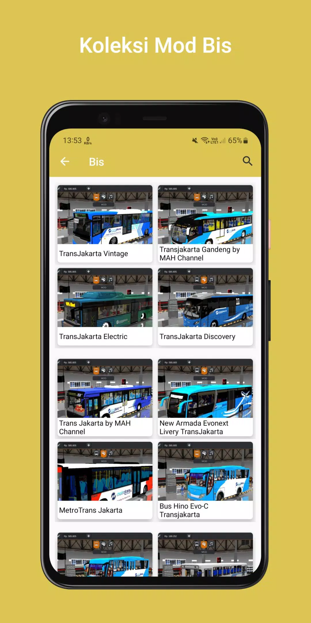 MOD Bus Simulator Indonesia স্ক্রিনশট 1