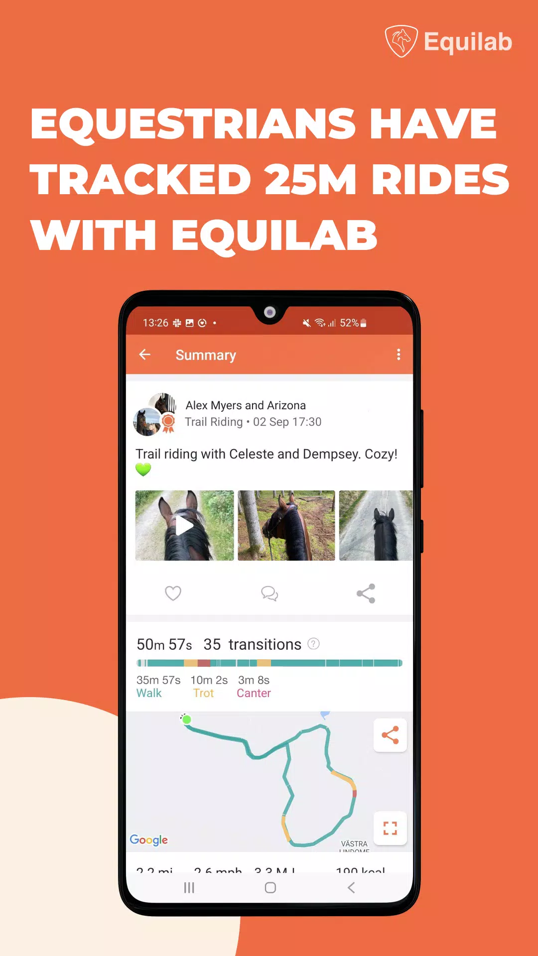 Equilab: Horse & Riding App Screenshot 0