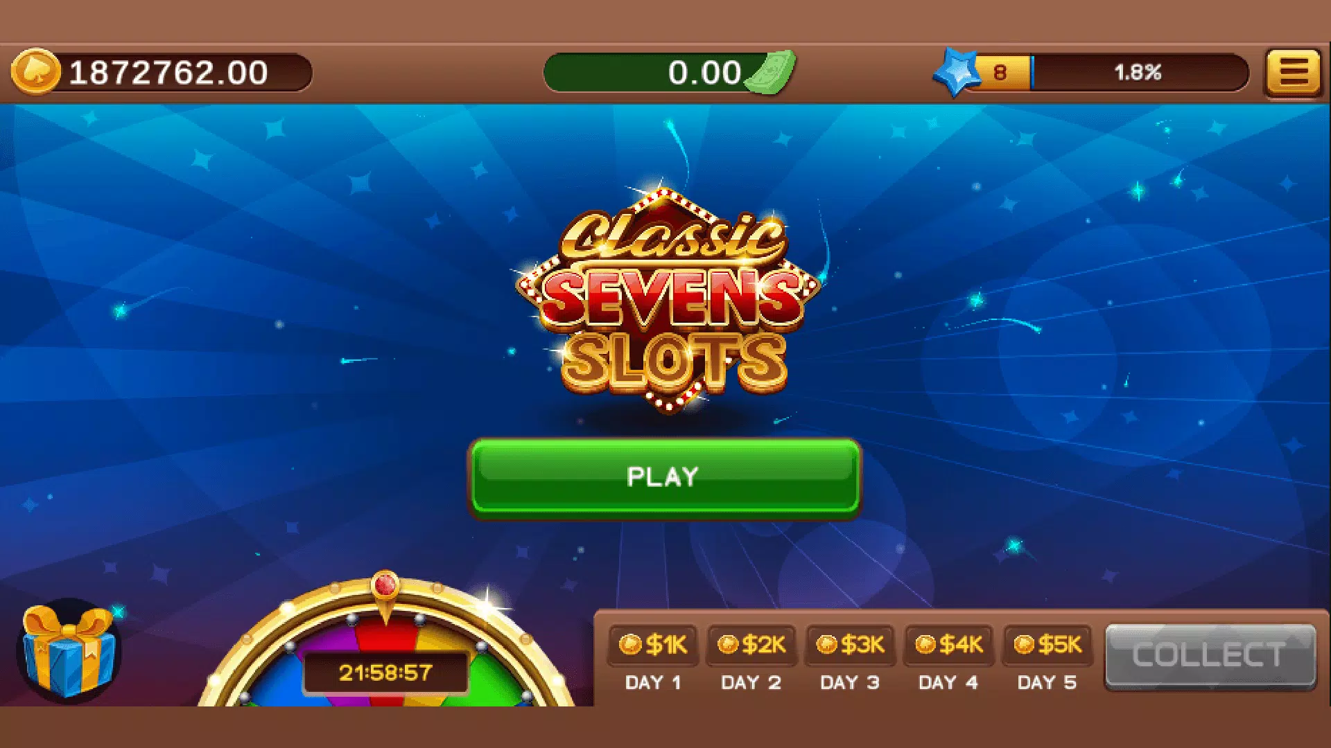 Game Heap - Seven Slots Screenshot 0