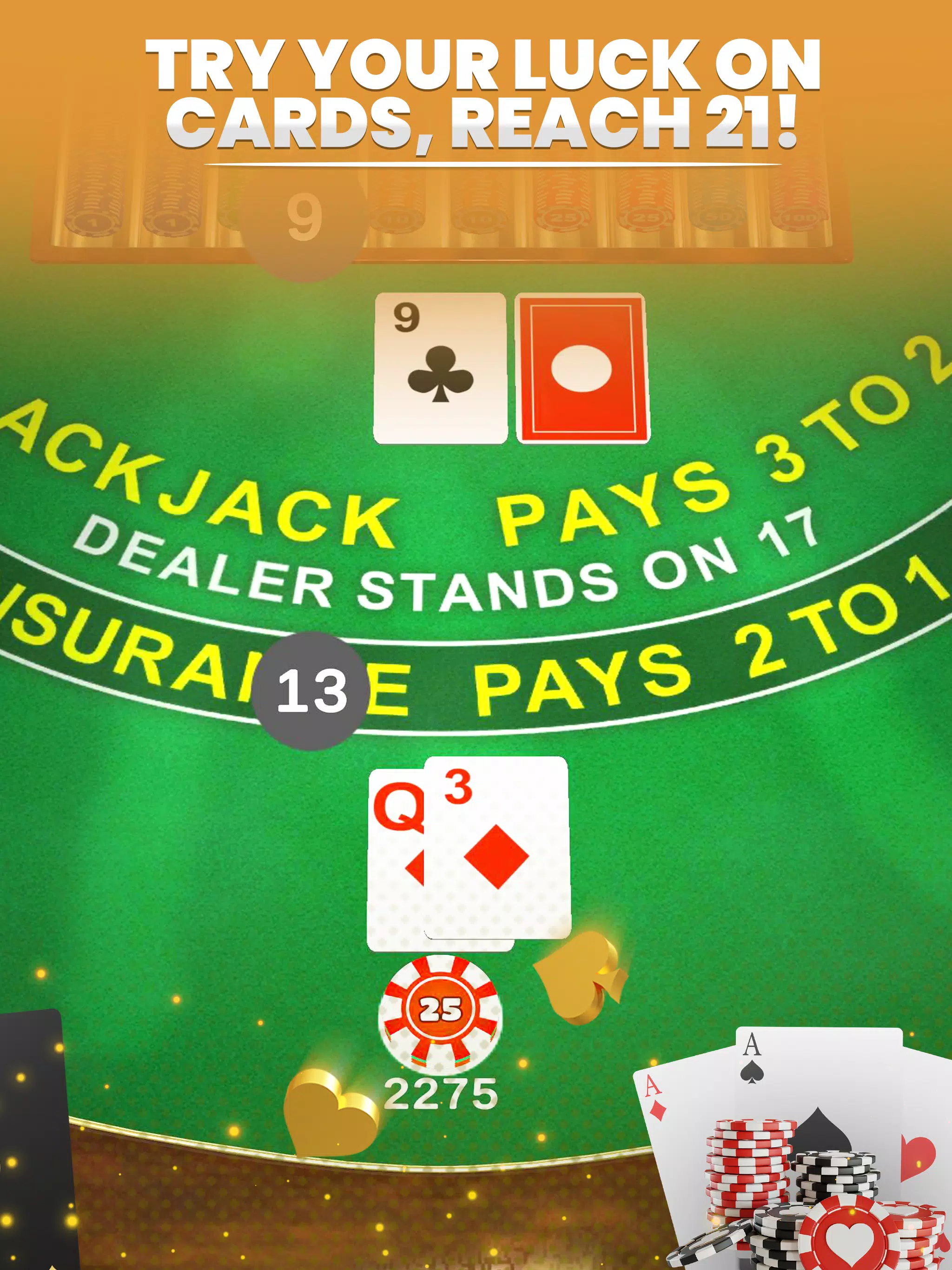 Schermata Mega Blackjack - 3D Casino MOD 0