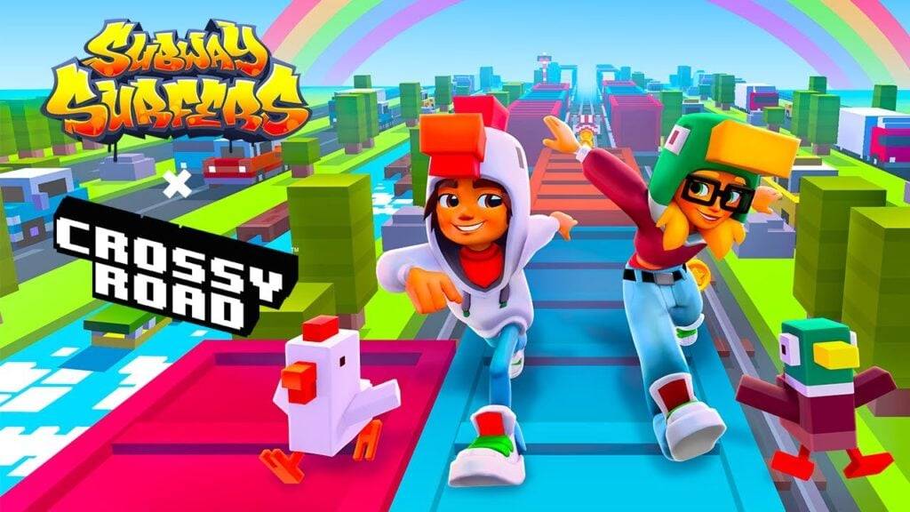 Subway Surfers и Crossy Road объявляют о совместном запуске