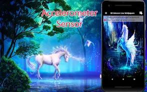 Unicorn Live Wallpapers Tangkapan skrin 1