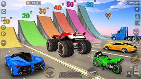 Superhero Car Stunt Game 3D スクリーンショット 2