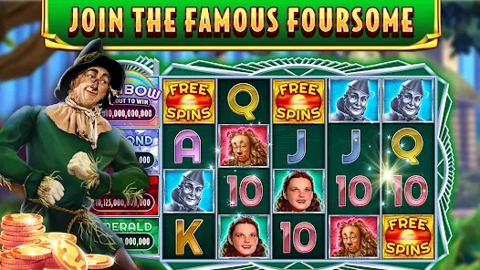 Wizard of Oz Slots Games Mod Captura de pantalla 0