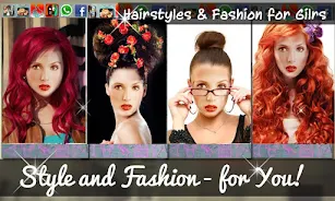 Hairstyles & Fashion for Girls ภาพหน้าจอ 3