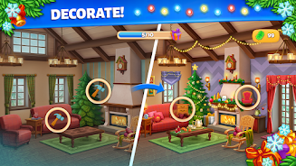 Merge Christmas: Home Design Captura de tela 3