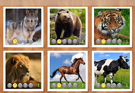 Kids Puzzles - Animals & Car Ảnh chụp màn hình 1