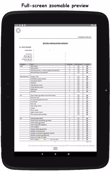 Fill and Sign PDF Forms 스크린샷 3