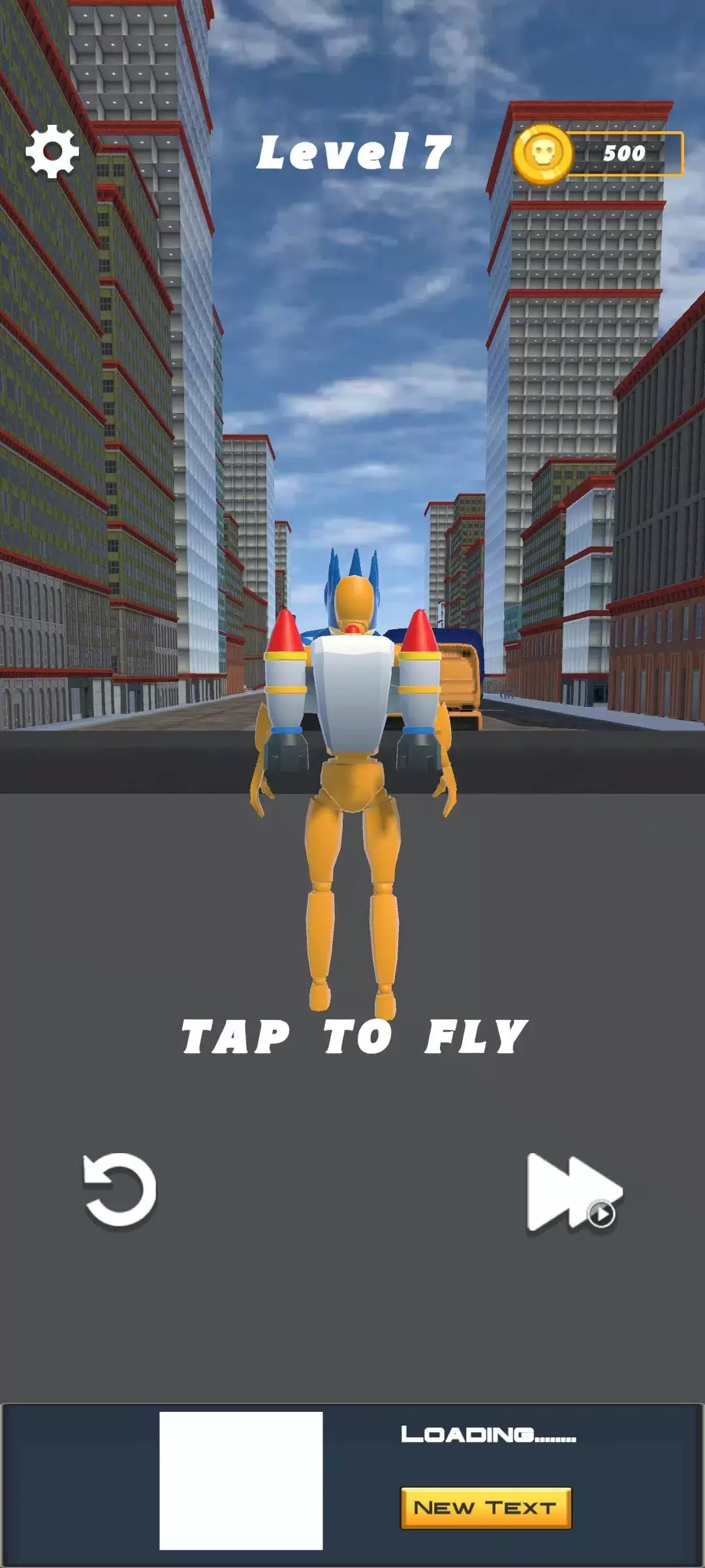 Jetpack Ragdoll: Fly Adventure应用截图第0张