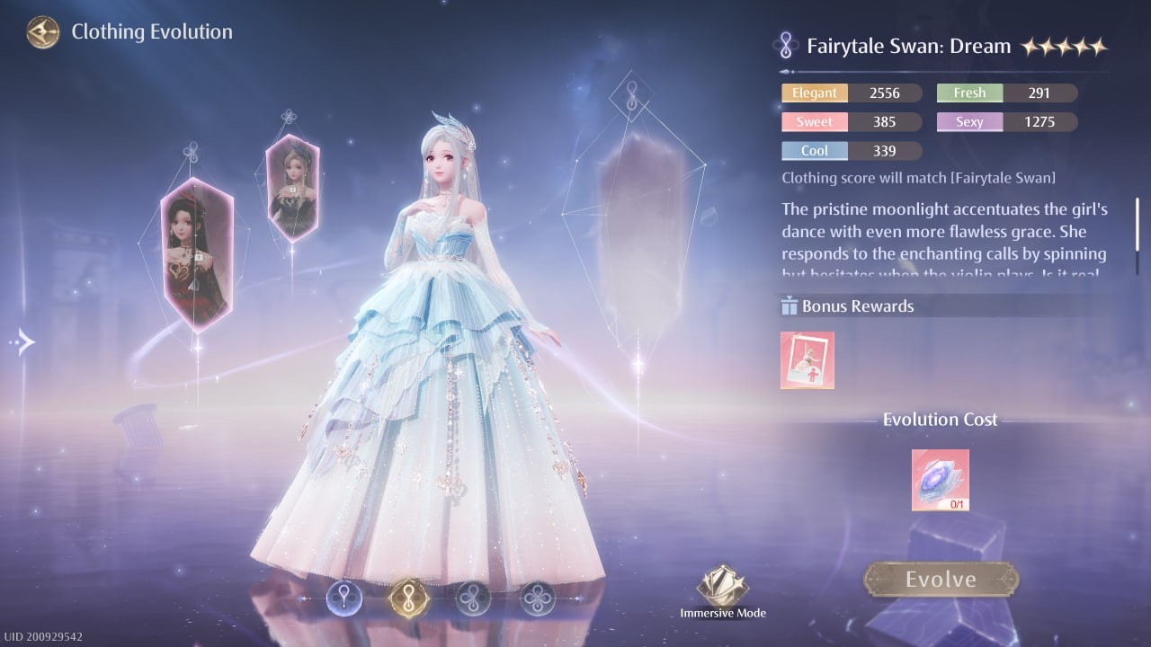 Paano baguhin ang kulay ng 5 star outfits sa Infinity Nikki