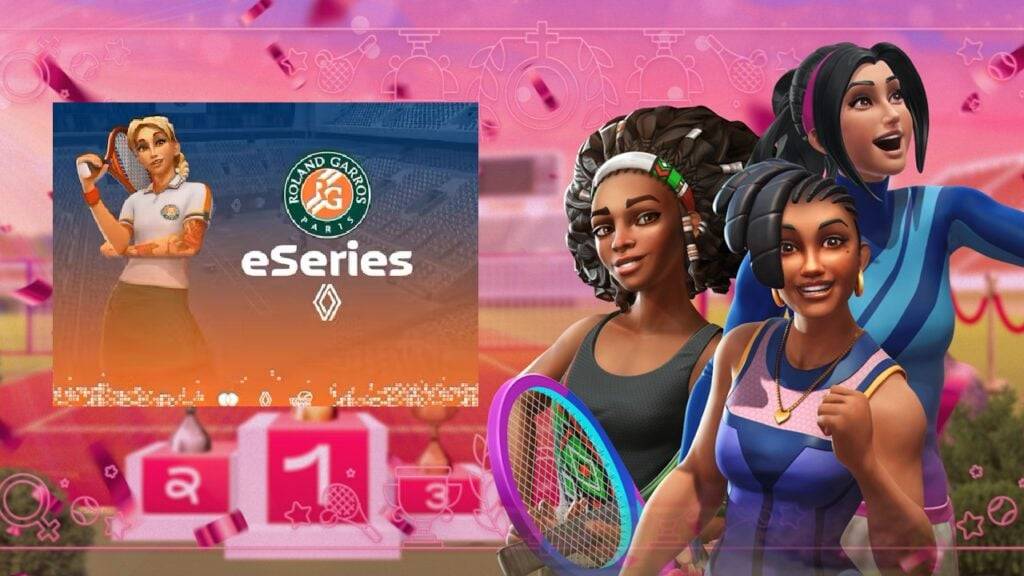 Roland-Garros Esseries 2025 apresenta um novo formato de equipe de esports no confronto de tênis