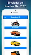 Simulador Examen ANT Ecuador スクリーンショット 1