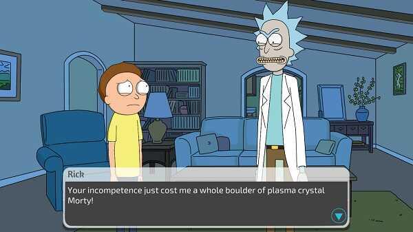 Rick and Morty A Way Back Home 螢幕截圖 3