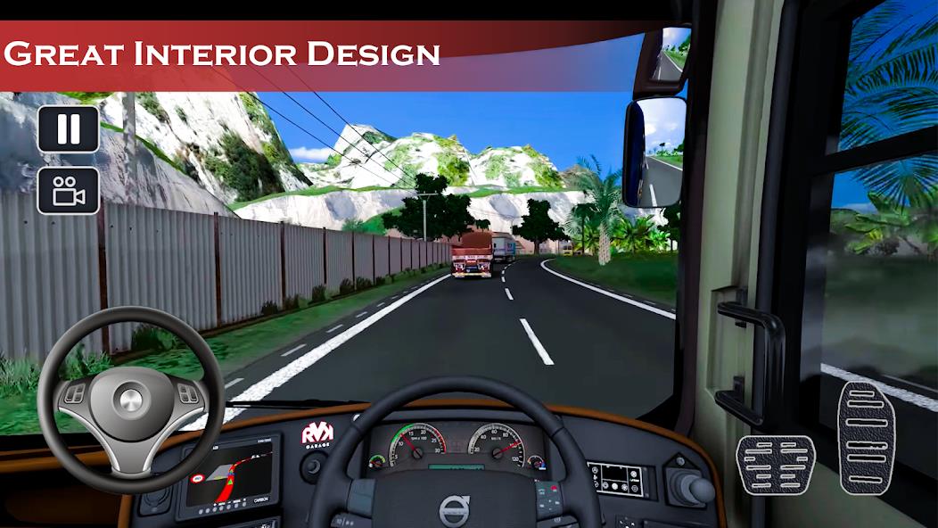 Modern Bus Simulator 3D Game Mod Ekran Görüntüsü 3