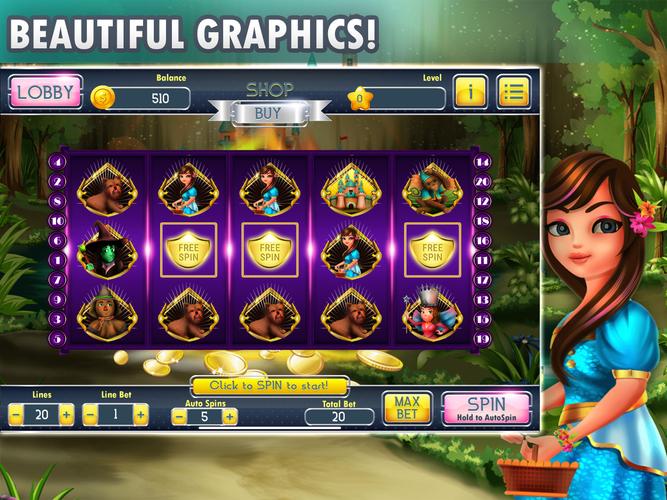 Wizard Of Wonderland Slots Ảnh chụp màn hình 1