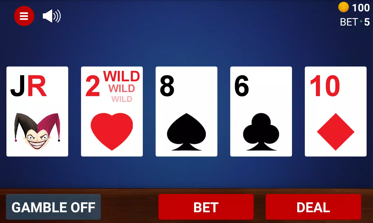 Deuces Wild-Casino Video Poker Tangkapan skrin 2