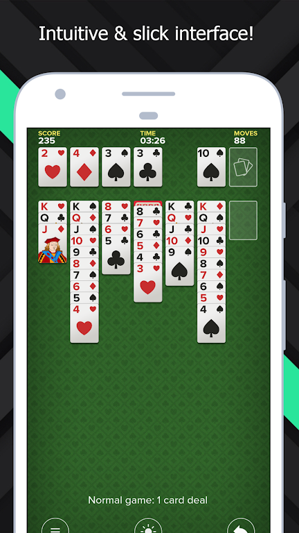 Best Solitaire - free to play Ekran Görüntüsü 1