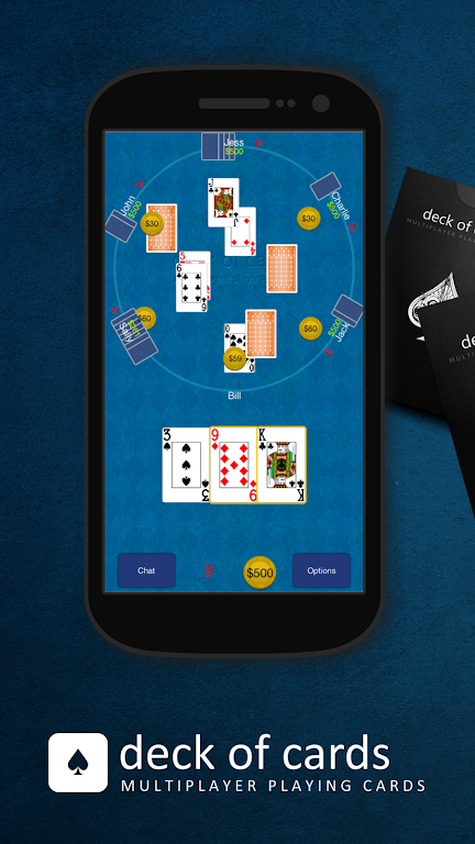 Multiplayer Deck Of Cards ภาพหน้าจอ 0