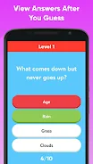 Riddle Quiz With Answers 螢幕截圖 1