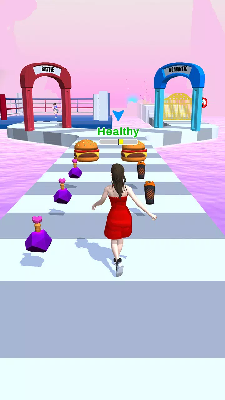 Girl Runner 3D Capture d'écran 2