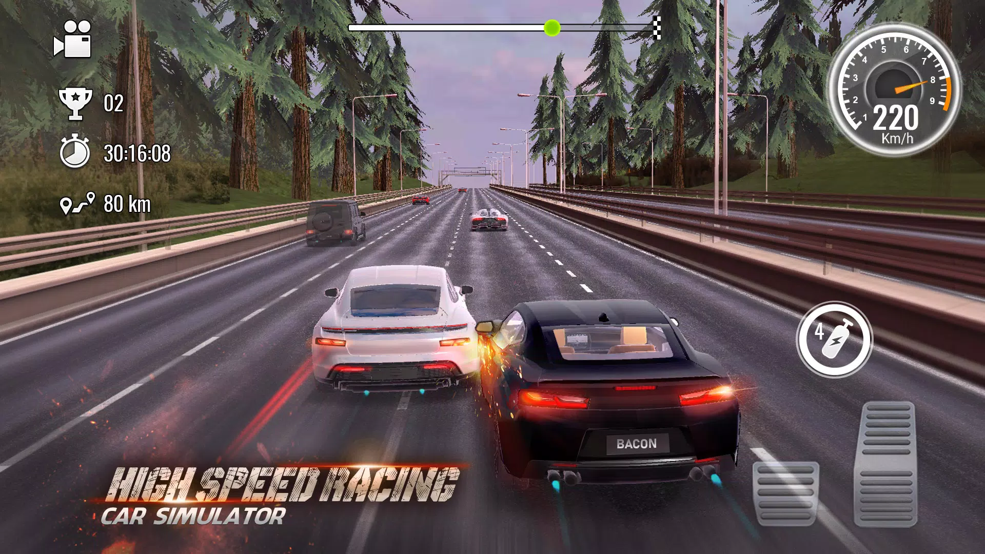 Traffic Car Driving Game 螢幕截圖 0