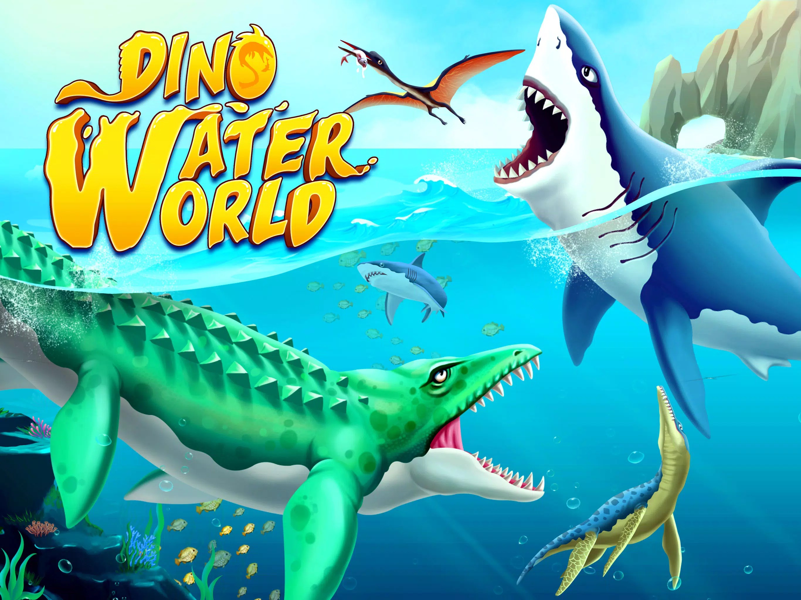 Jurassic Dino Water World 螢幕截圖 0