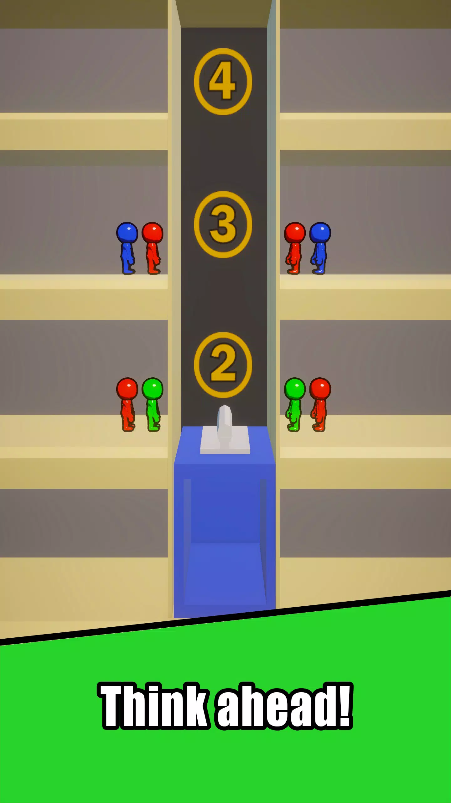 Lift Traffic: elevator game Скриншот 3