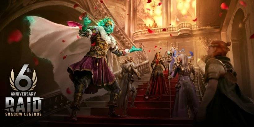 Galek oznacza szóstą rocznicę jako RAID: Shadow Legends uruchamia się na Aptoide