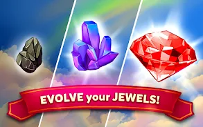 Merge Jewels: Gems Merger Game ภาพหน้าจอ 2