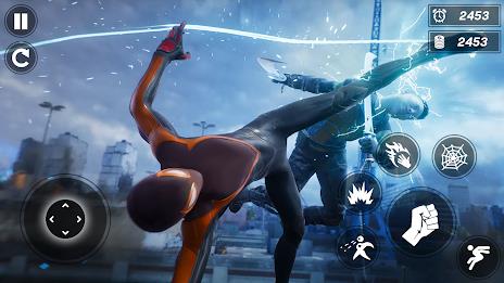 Epic Spider Hero Fighting Game Captura de pantalla 0