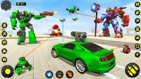 Drone Robot Car Game 3D Ảnh chụp màn hình 3