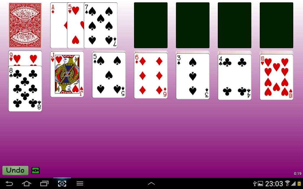 Klondike Solitaire Cards स्क्रीनशॉट 3