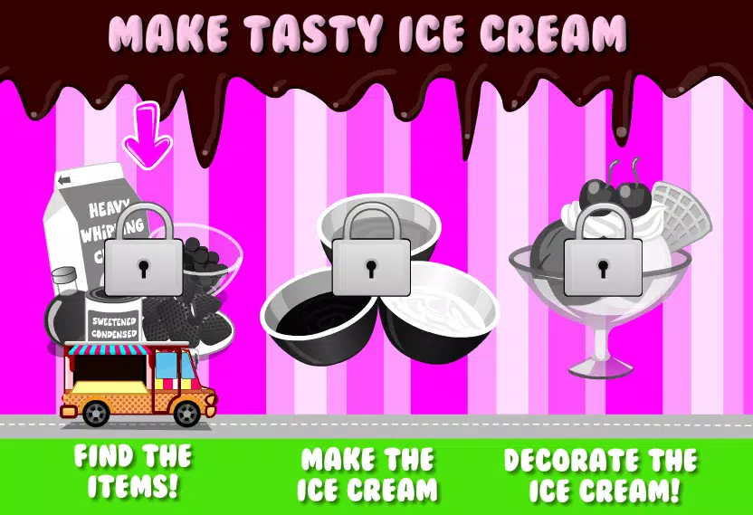 game cooking chocolate cream Tangkapan skrin 0