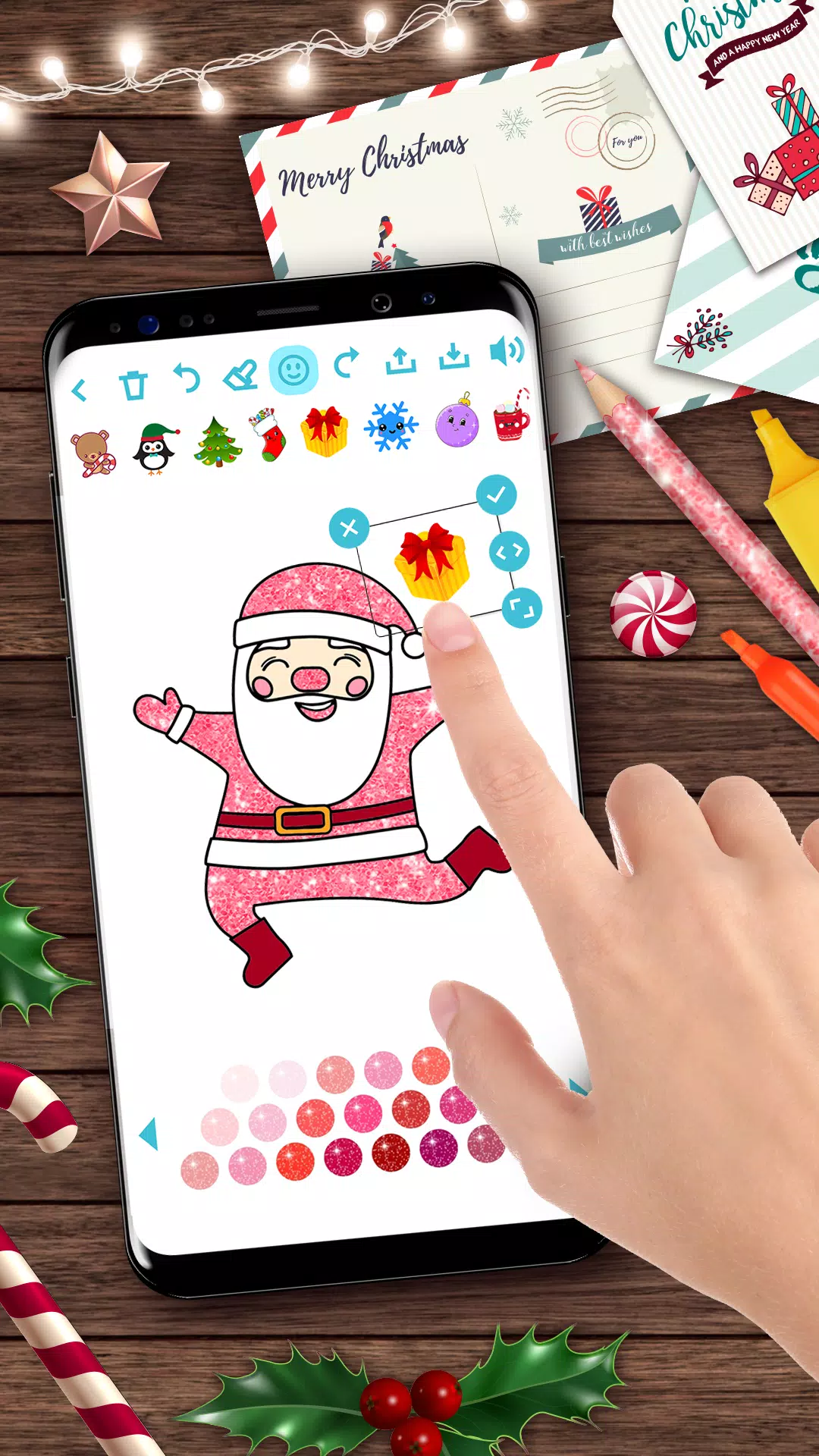 Christmas kids coloring स्क्रीनशॉट 1