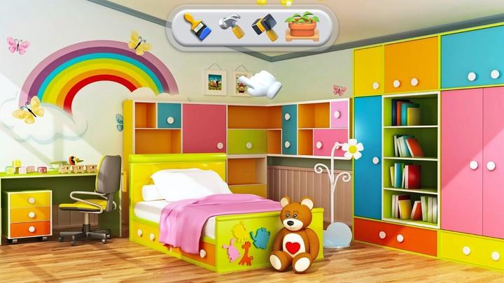 Kids Home Design : With puzzle 螢幕截圖 2